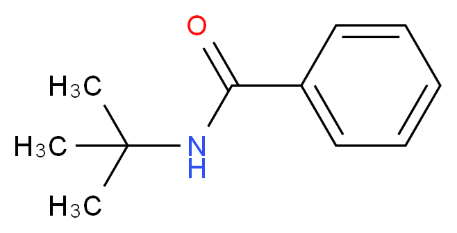 N-tert-butylbenzamide_分子结构_CAS_5894-65-5