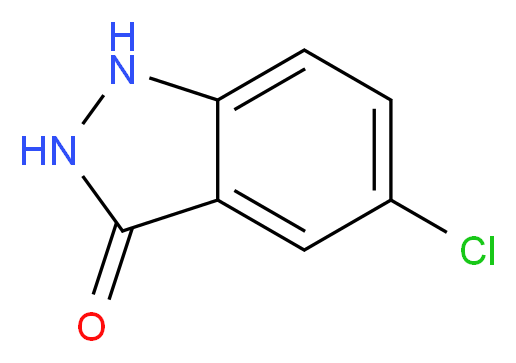 5-CHLORO-1,2-DIHYDRO-3H-INDAZOL-3-ONE_分子结构_CAS_7364-28-5)