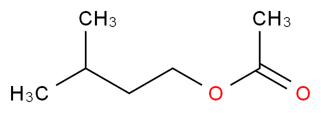 3-methylbutyl acetate_分子结构_CAS_123-92-2