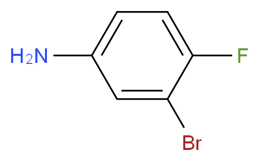 3-Bromo-4-fluoroaniline_分子结构_CAS_)