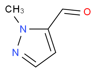 1-Methyl-1H-pyrazole-5-carbaldehyde_分子结构_CAS_)