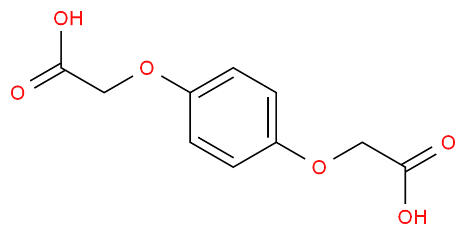 2,2'-(1,4-Phenylenebis(oxy))diacetic acid_分子结构_CAS_2245-53-6)