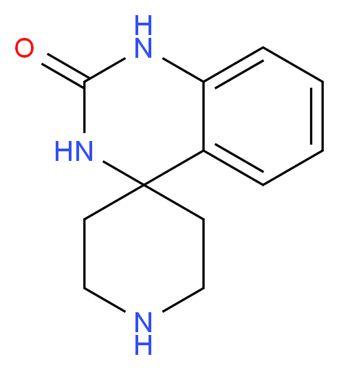 2',3'-dihydro-1'H-spiro[piperidine-4,4'-quinazoline]-2'-one_分子结构_CAS_635713-68-7