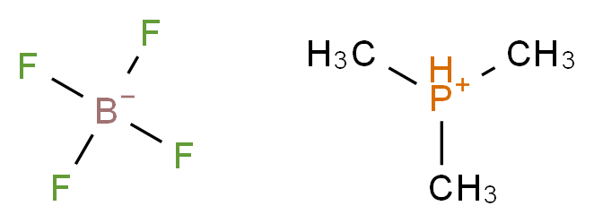 Trimethylphosphonium tetrafluoroborate_分子结构_CAS_154358-50-6)