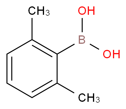 2,6-Dimethylbenzeneboronic acid 97%_分子结构_CAS_100379-00-8)