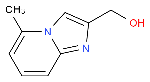 {5-methylimidazo[1,2-a]pyridin-2-yl}methanol_分子结构_CAS_872363-02-5