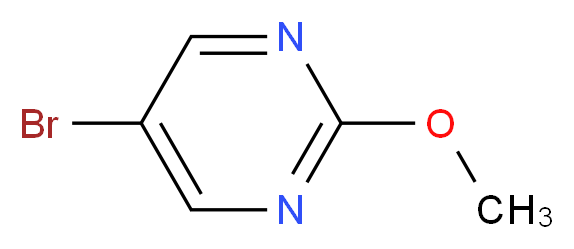 5-溴-2-甲氧基嘧啶_分子结构_CAS_14001-66-2)