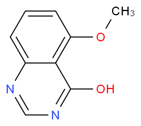 5-methoxyquinazolin-4-ol_分子结构_CAS_135106-52-4