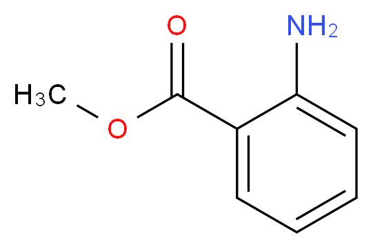 methyl 2-aminobenzoate_分子结构_CAS_134-20-3)