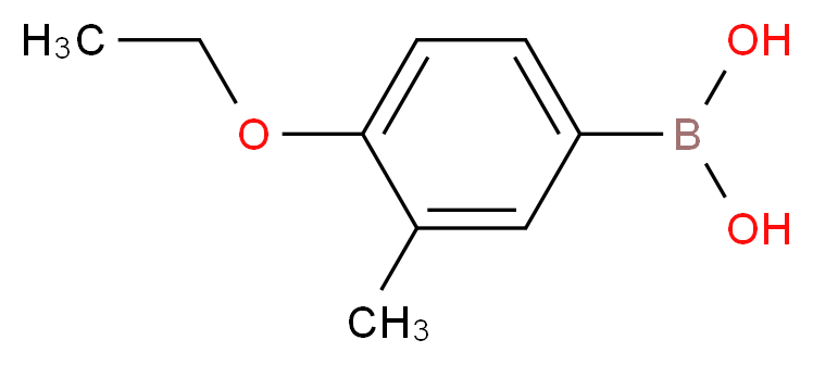 4-Ethoxy-3-methylbenzeneboronic acid 97%_分子结构_CAS_850568-08-0)