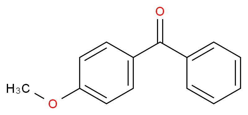 4-Methoxybenzophenone 98%_分子结构_CAS_611-94-9)