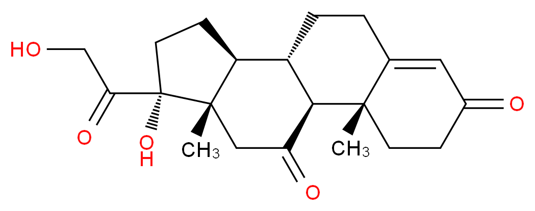 Cortisone_分子结构_CAS_53-06-5)