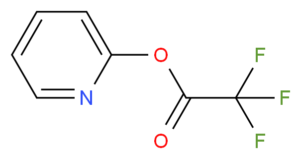 pyridin-2-yl 2,2,2-trifluoroacetate_分子结构_CAS_96254-05-6
