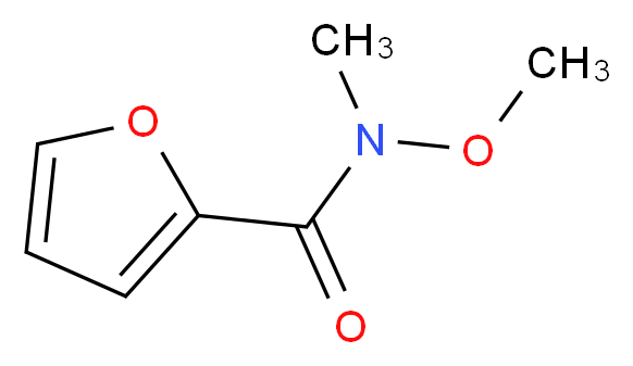 N-METHOXY-N-METHYL-2-FURAMIDE_分子结构_CAS_95091-92-2)