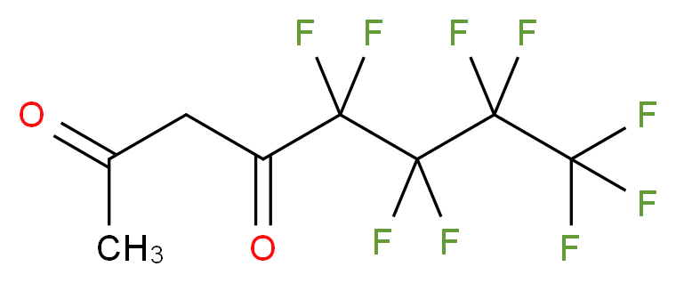 1,1,1,2,2,3,3,4,4-Nonafluoro-5,7-octanedione_分子结构_CAS_355-84-0)