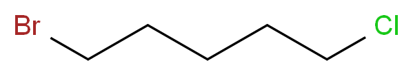 1-bromo-5-chloropentane_分子结构_CAS_54512-75-3