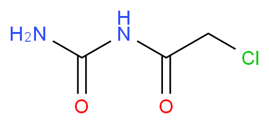(2-chloroacetyl)urea_分子结构_CAS_4791-21-3