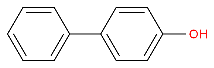 [1,1'-biphenyl]-4-ol_分子结构_CAS_)