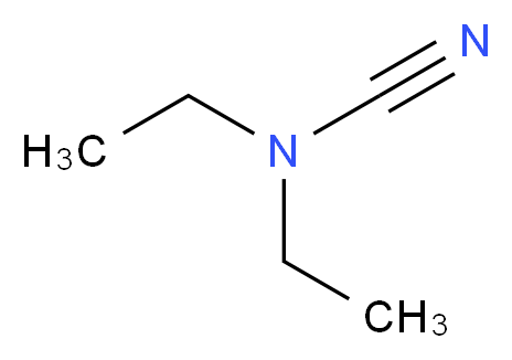 N-氰基二乙基胺_分子结构_CAS_617-83-4)