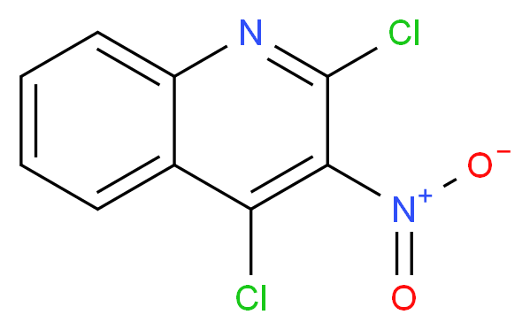 2,4-DICHLORO-3-NITRO-QUINOLINE_分子结构_CAS_132521-66-5)