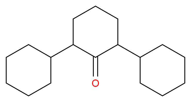 2,6-Dicyclohexylcyclohexanone_分子结构_CAS_38320-20-6)