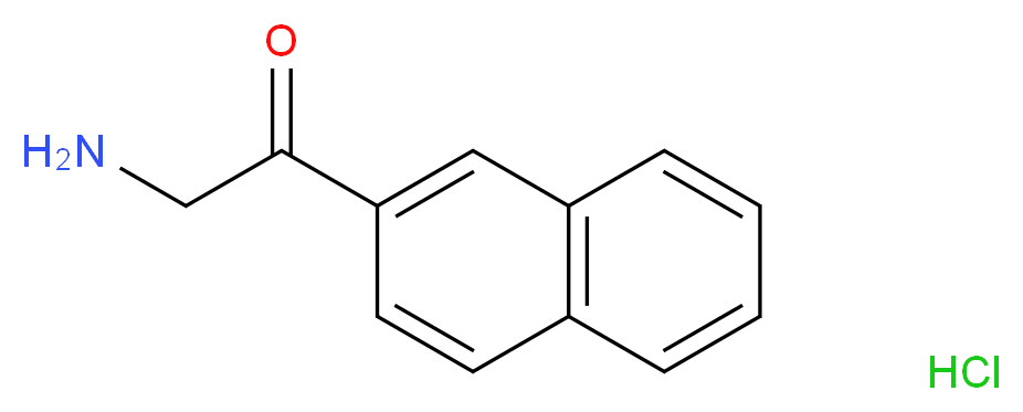 2-Amino-1-(2-naphthyl)-1-ethanone hydrochloride_分子结构_CAS_38061-36-8)