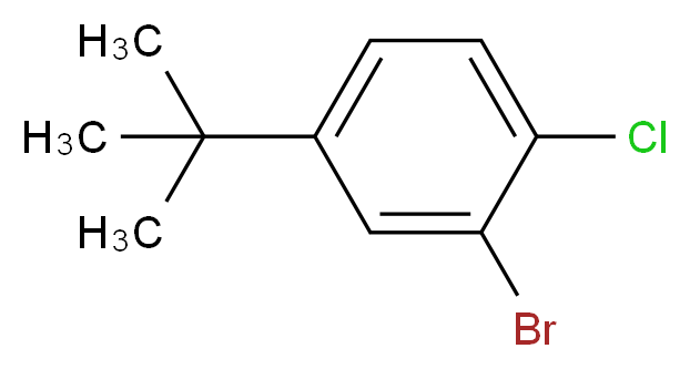 2-Bromo-4-tert-butyl-1-chlorobenzene_分子结构_CAS_61024-95-1)