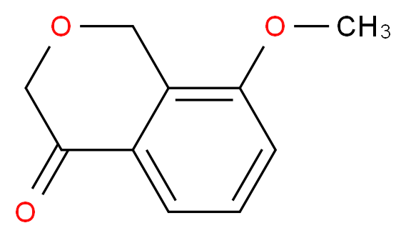 8-methoxy-3,4-dihydro-1H-2-benzopyran-4-one_分子结构_CAS_412018-72-5