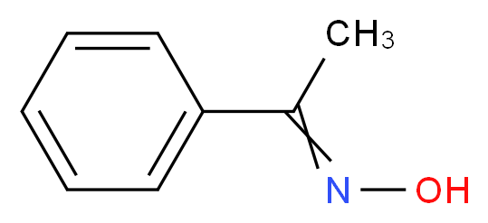 苯乙酮肟_分子结构_CAS_613-91-2)