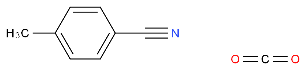 4-methylbenzonitrile; methanedione_分子结构_CAS_13031-41-9