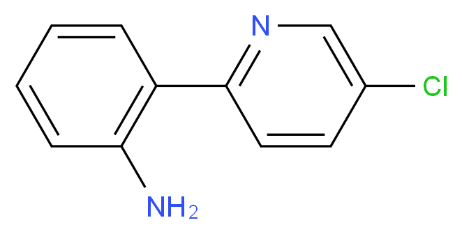 2-(5-chloropyridin-2-yl)aniline_分子结构_CAS_885277-20-3