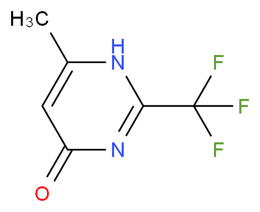 6-Methyl-2-trifluoromethylpyrimidin-4-ol_分子结构_CAS_2557-79-1)