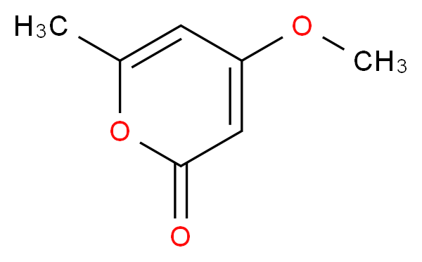 4-Methoxy-6-Methyl-2H-pyran-2-one_分子结构_CAS_672-89-9)