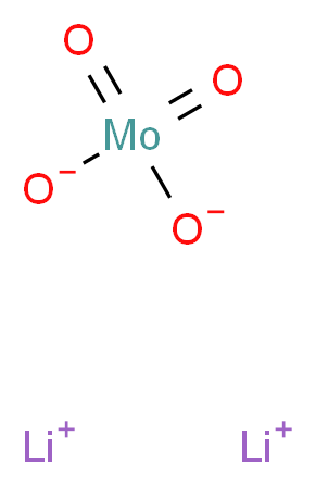 钼酸锂_分子结构_CAS_13568-40-6)