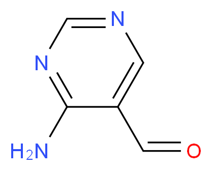 4-Aminopyrimidine-5-carboxaldehyde_分子结构_CAS_16357-83-8)