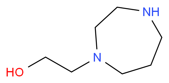 1-(2-Hydroxyethyl)homopiperazine_分子结构_CAS_)