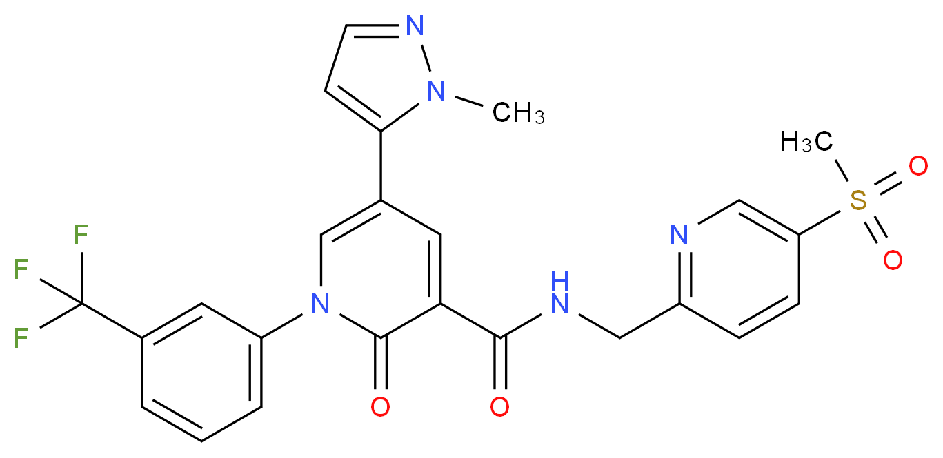 Avelestat (AZD9668)_分子结构_CAS_848141-11-7)
