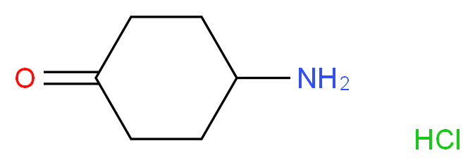 4-Aminocyclohexanone hydrochloride_分子结构_CAS_675112-40-0)