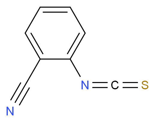 2-Cyanophenyl isothiocyanate_分子结构_CAS_81431-98-3)