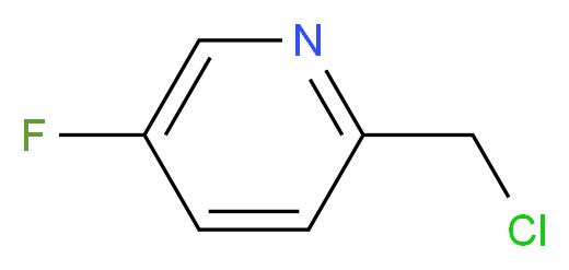 2-(chloromethyl)-5-fluoropyridine_分子结构_CAS_915690-76-5)