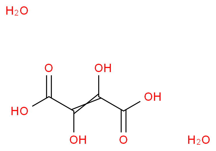 二羟基富马酸 二水合物_分子结构_CAS_20688-70-4)