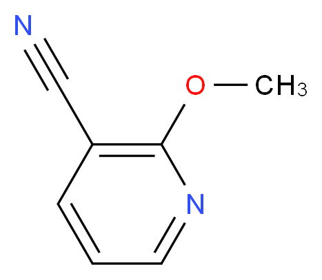 2-methoxypyridine-3-carbonitrile_分子结构_CAS_7254-34-4