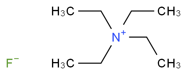 tetraethylazanium fluoride_分子结构_CAS_98330-04-2