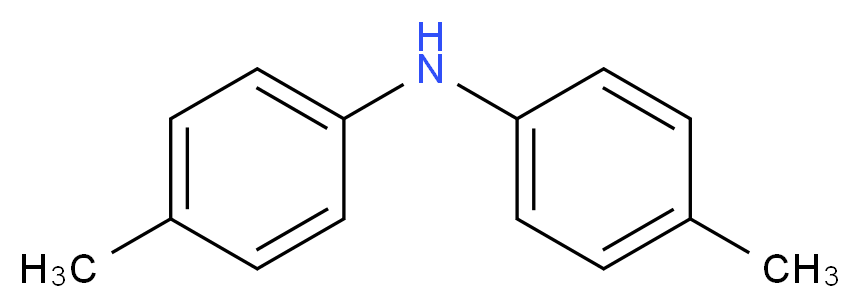 4-methyl-N-(4-methylphenyl)aniline_分子结构_CAS_620-93-9