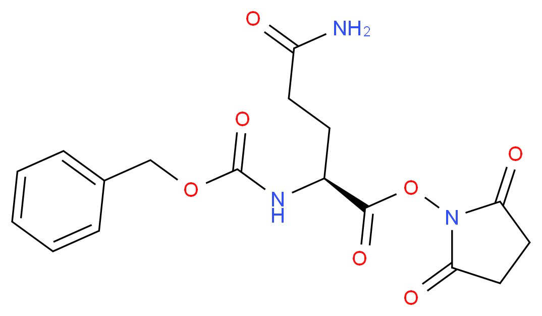 Z-Gln-OSu_分子结构_CAS_34078-85-8)