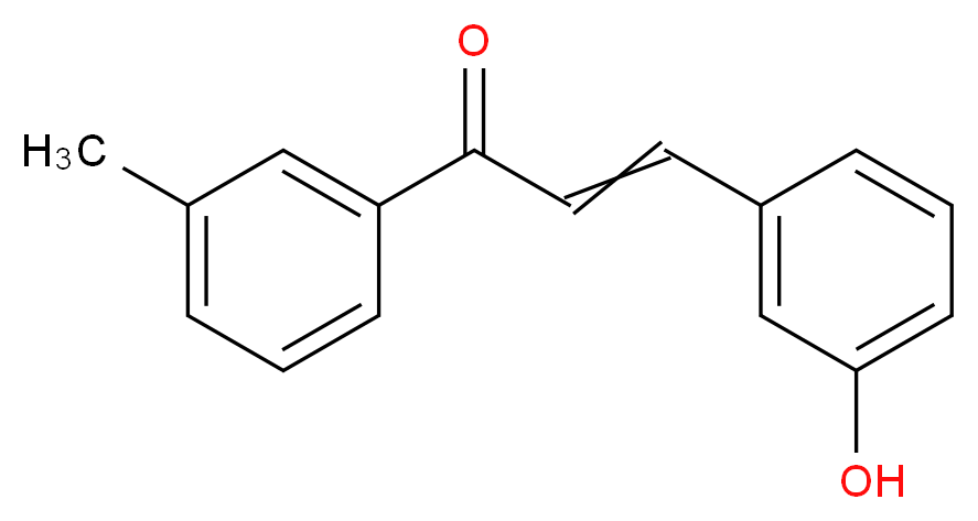 Methyl hydroxychalcone_分子结构_CAS_153976-41-1)