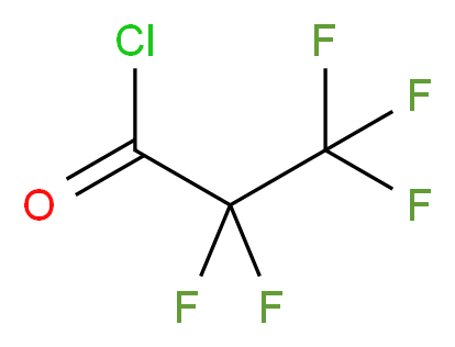 pentafluoropropanoyl chloride_分子结构_CAS_422-59-3