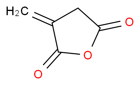 ITACONIC ANHYDRIDE_分子结构_CAS_2170-03-8)