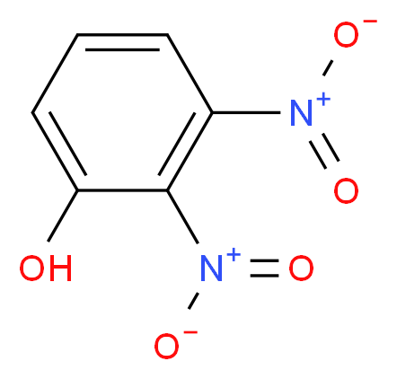 2,3-dinitrophenol_分子结构_CAS_66-56-8