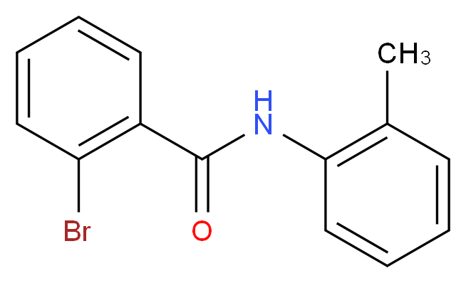 2-bromo-N-(2-methylphenyl)benzamide_分子结构_CAS_303991-47-1